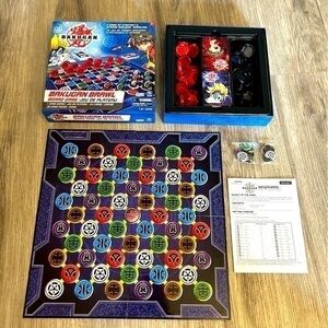 BAKUGAN BRAWL BATTLE BRAWLERS strategy board game.Excellent condition. 2008 Sega